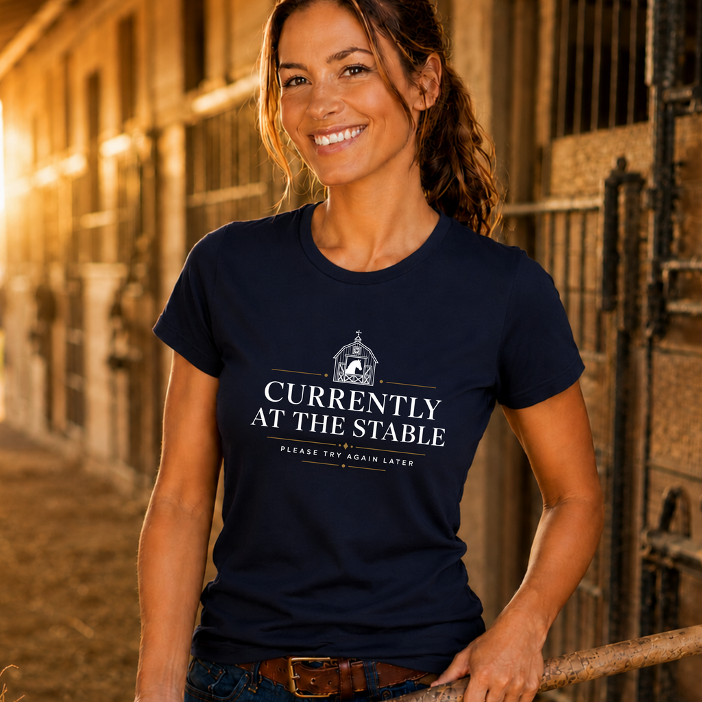 At The Stable - Country - Large Print