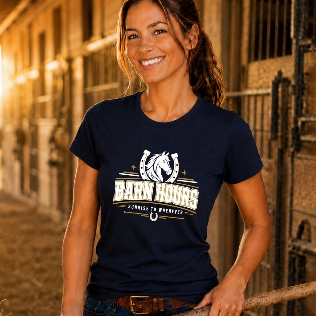 Barn Hours - Country - Large Print