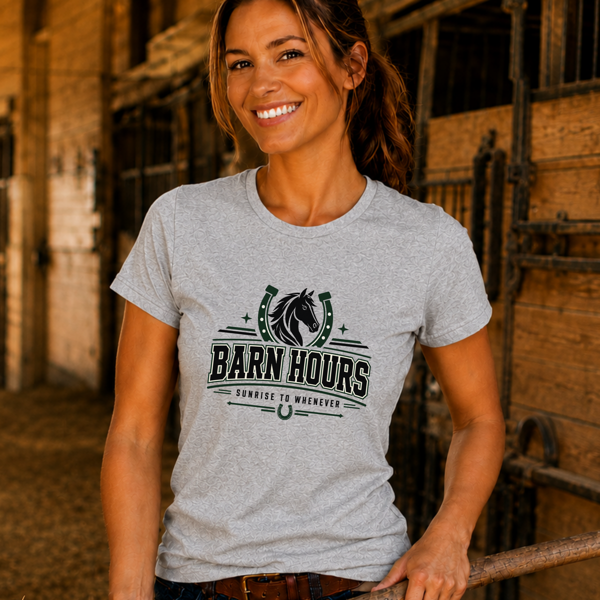 Barn Hours - Country - Large Print