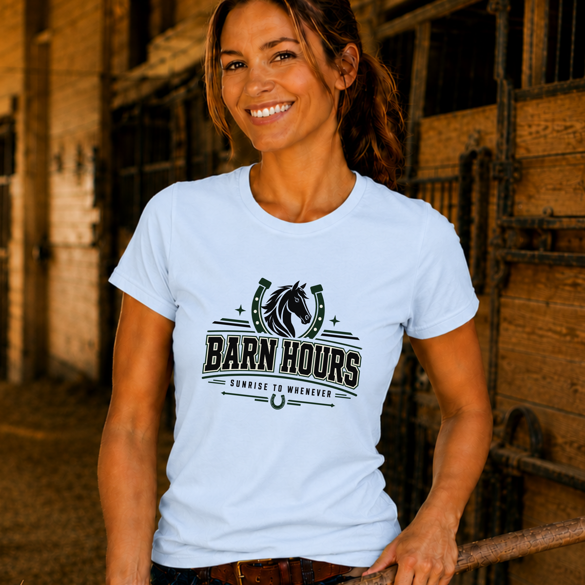 Barn Hours - Country - Large Print