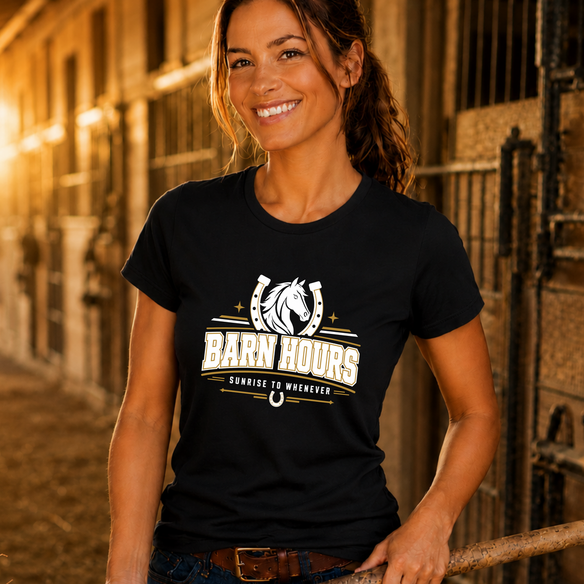 Barn Hours - Country - Large Print
