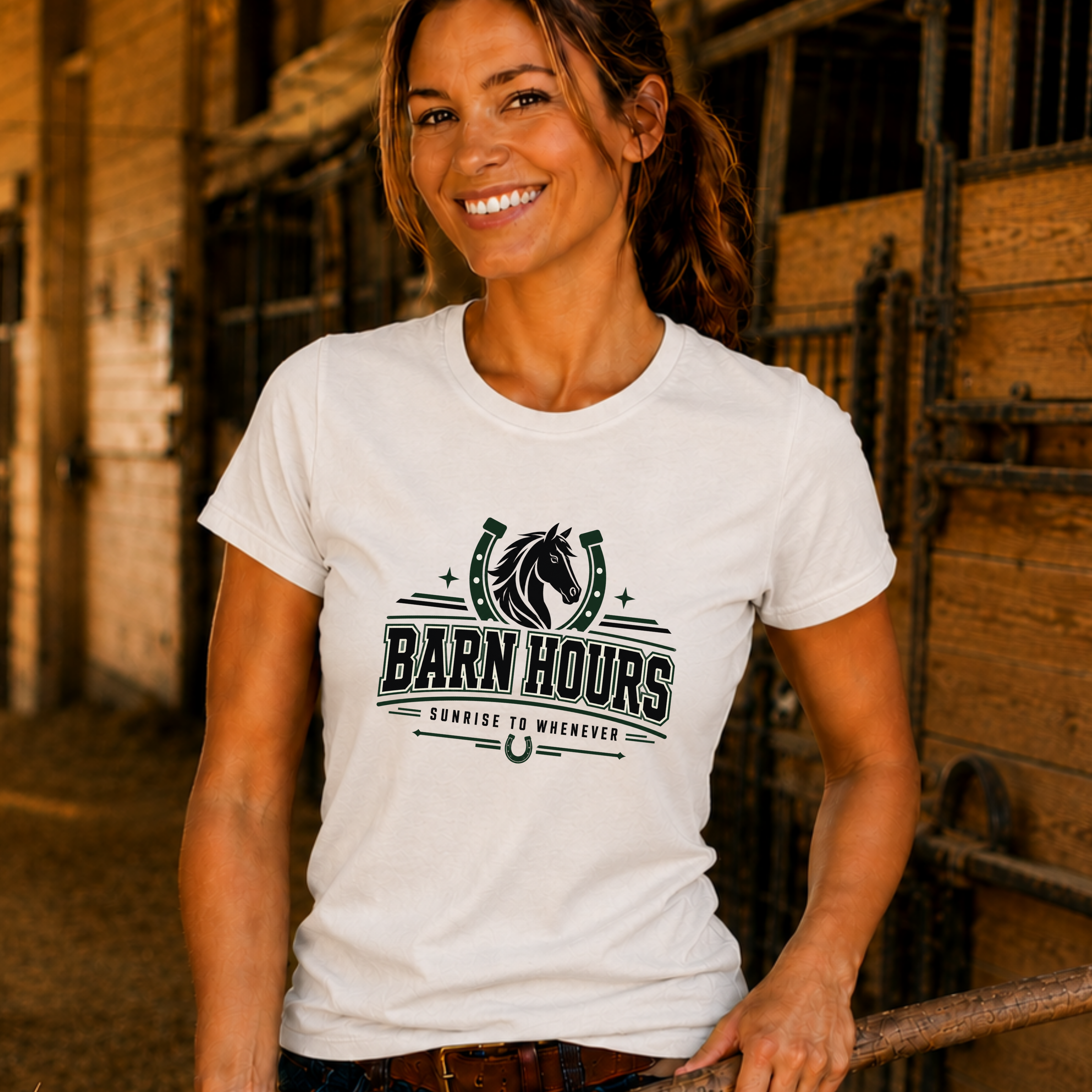 Barn Hours - Country - Large Print