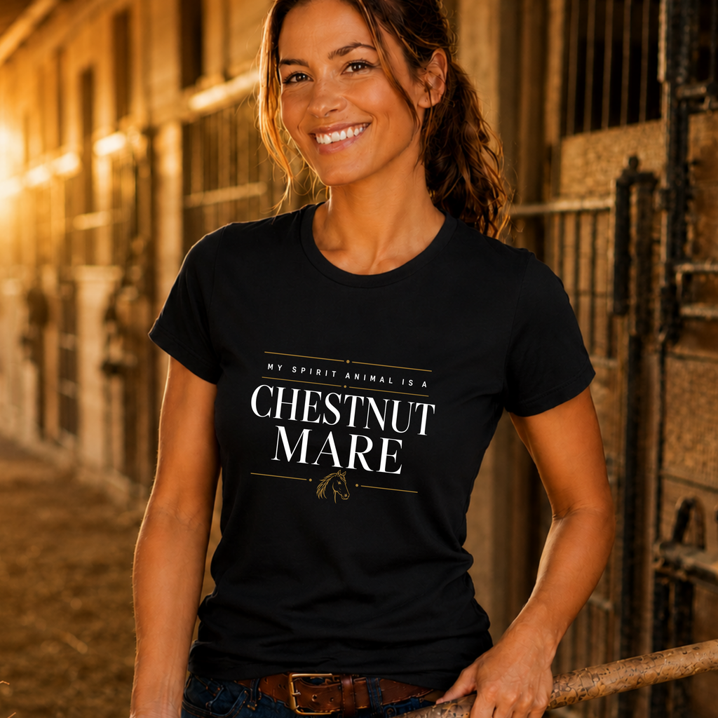 Chestnut Mare - Country - Large Print
