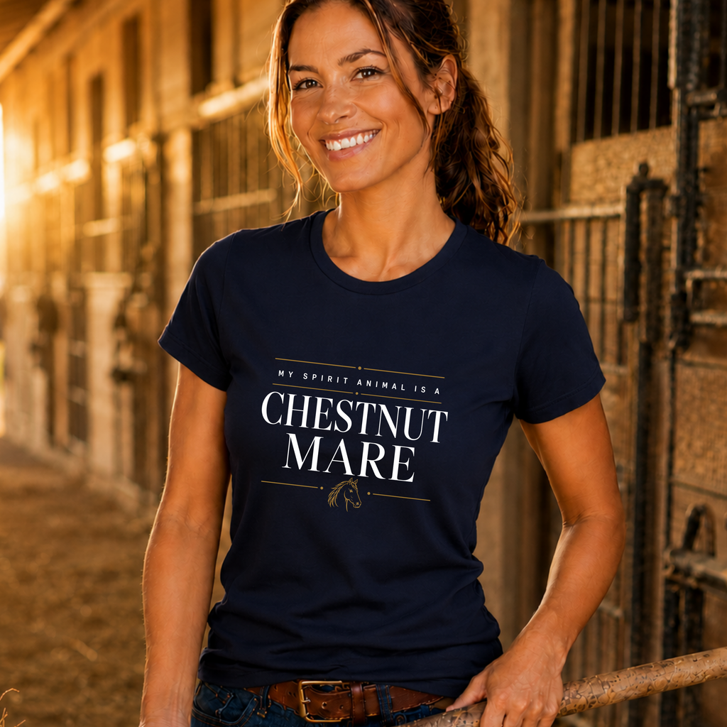 Chestnut Mare - Country - Large Print