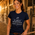 Early Mornings - Country - Large Print