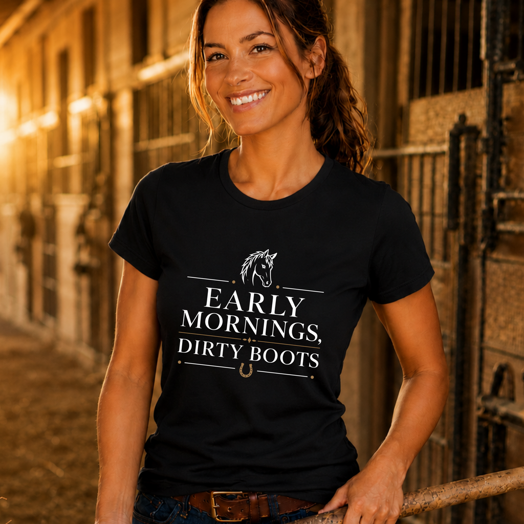 Early Mornings - Country - Large Print