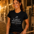 Early Mornings - Country - Large Print