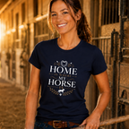 Horse Home - Country - Large Print