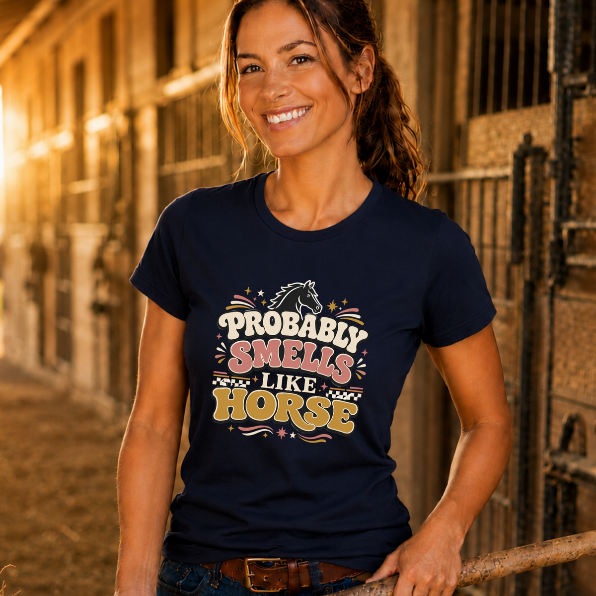 Horse Smell - Country - Large Print