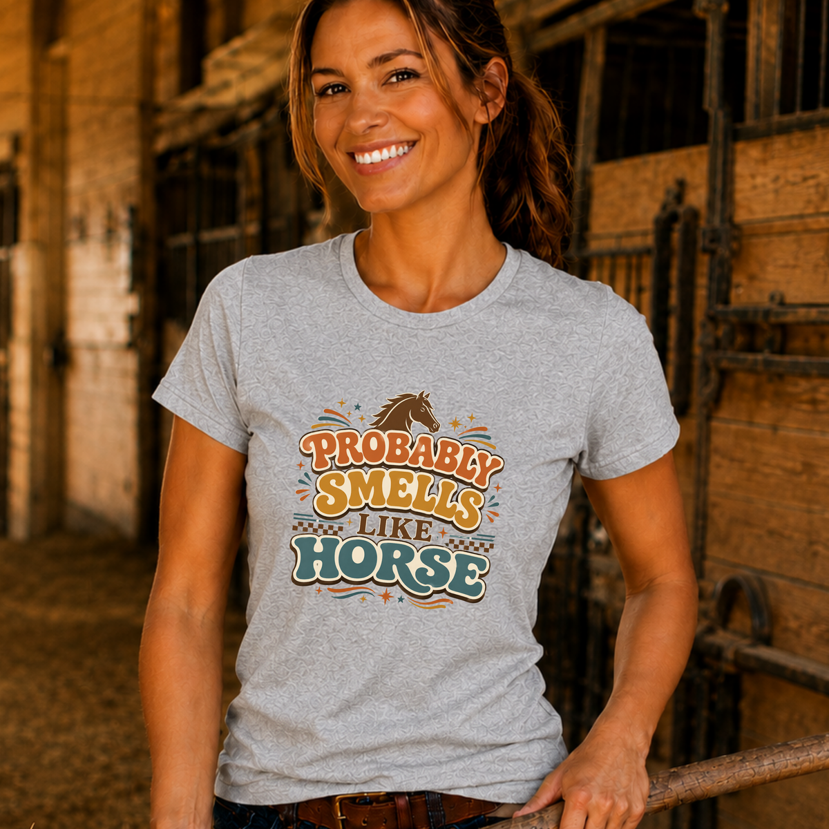 Horse Smell - Country - Large Print