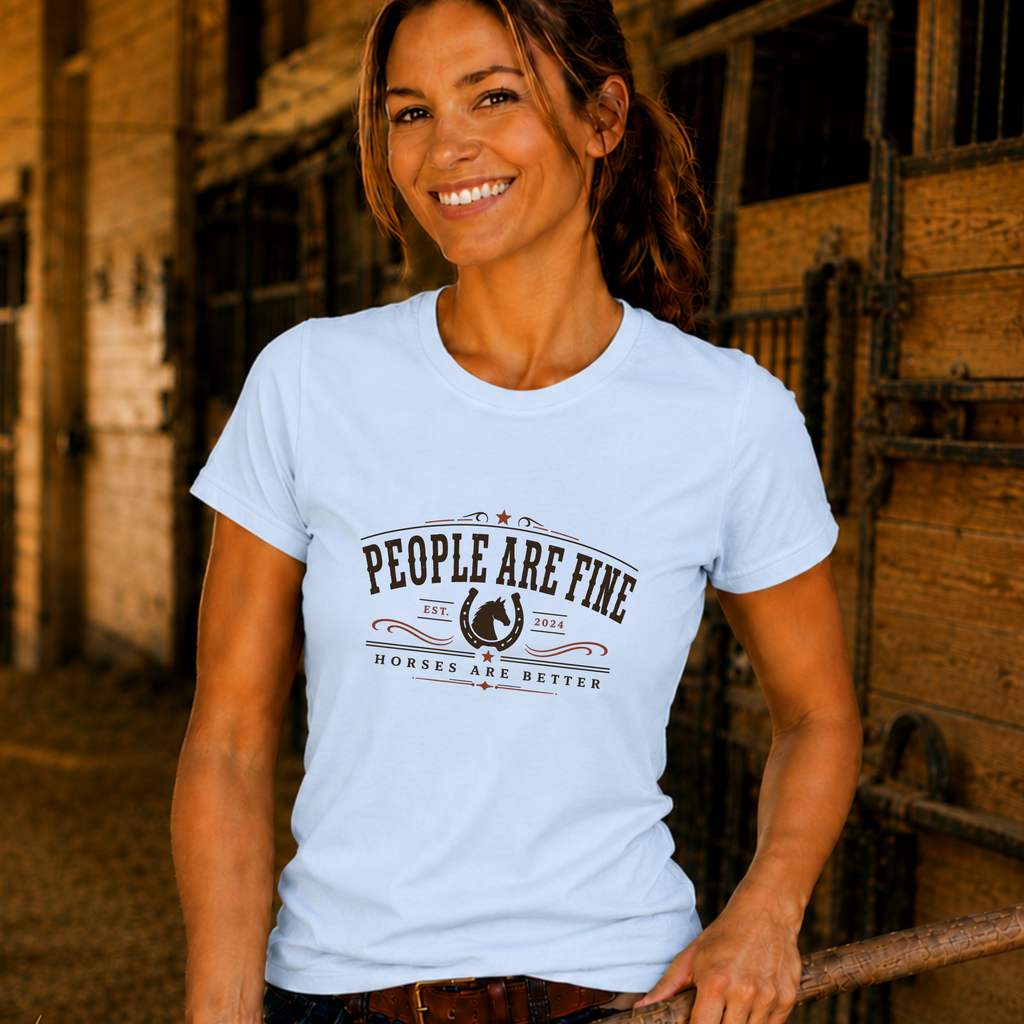 Horses Are Better - Country - Large Print