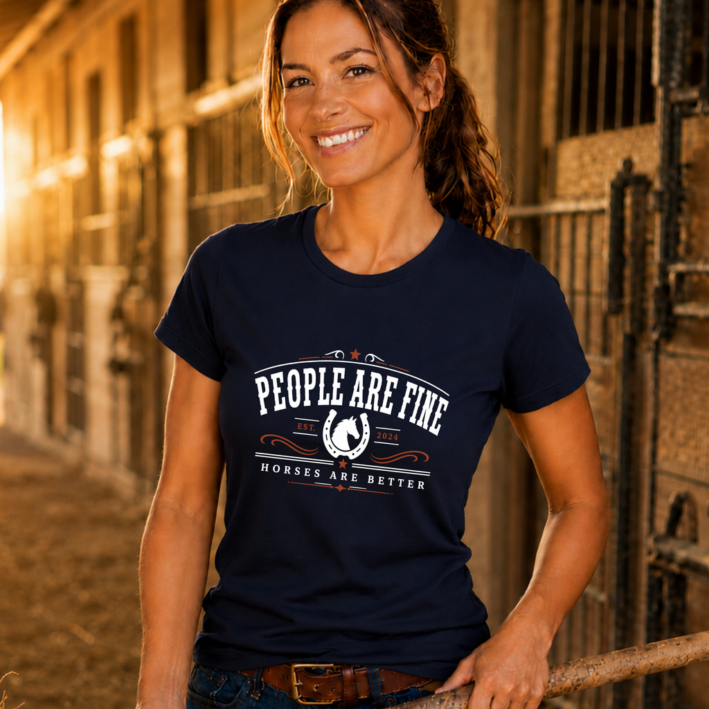 Horses Are Better - Country - Large Print