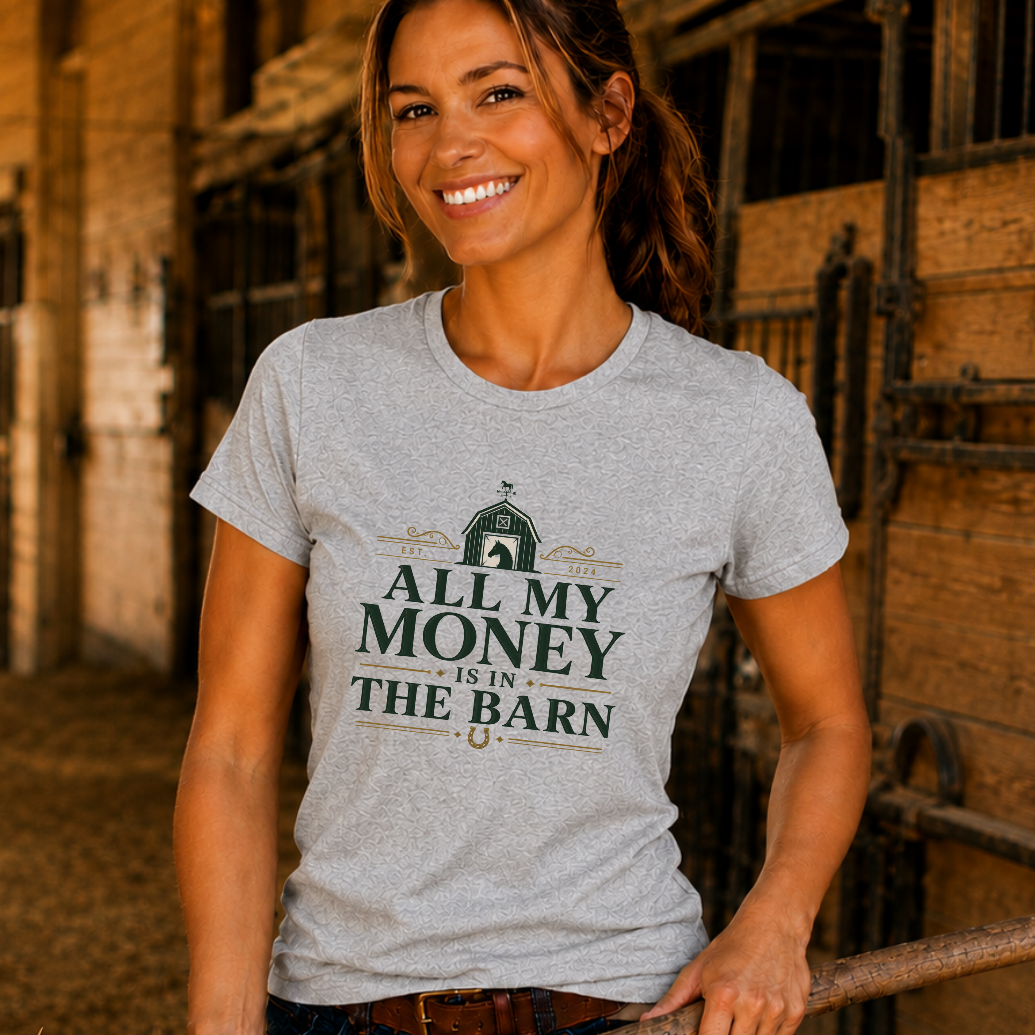 Money In Barn - Country - Large - AUS1