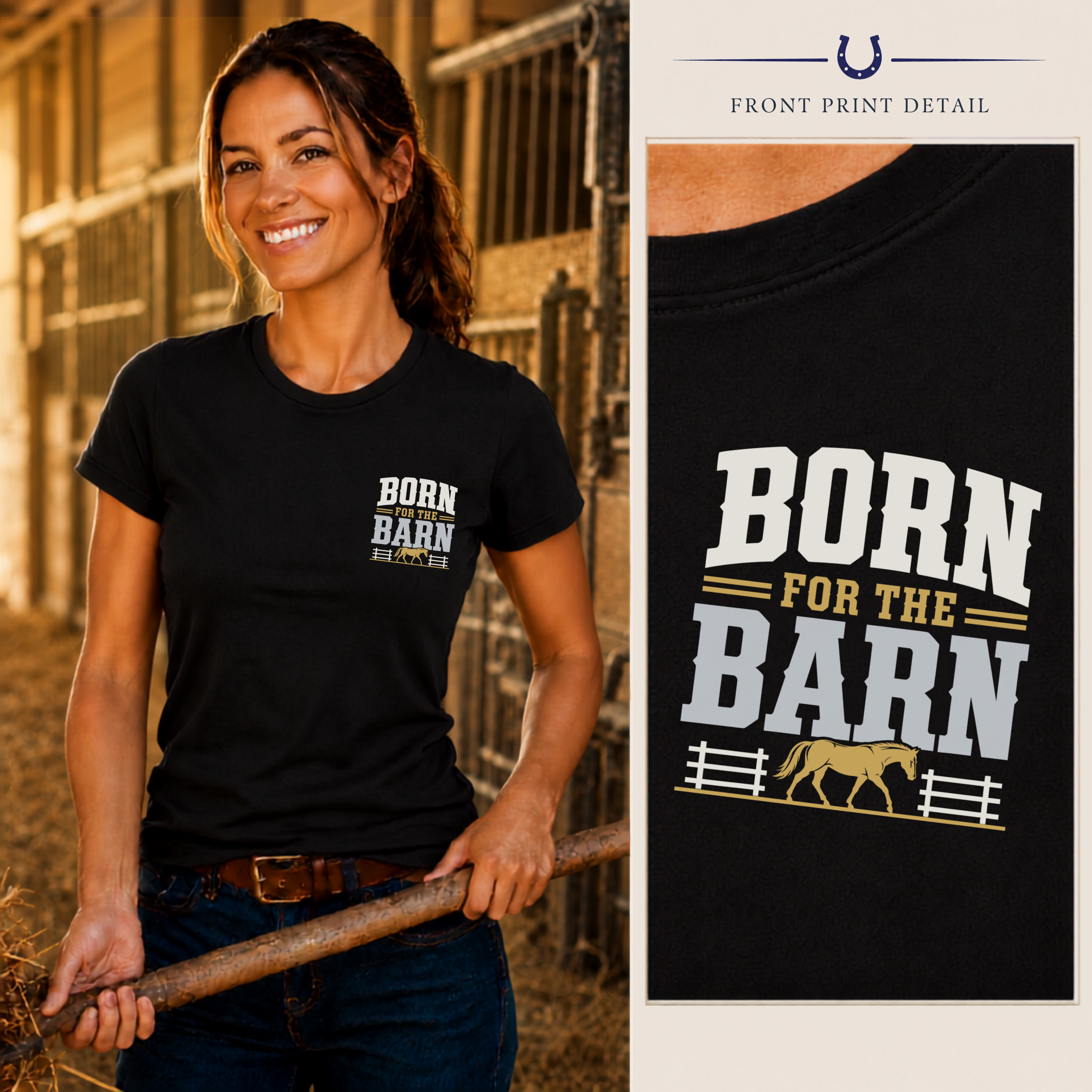 Barn Born - Vintage