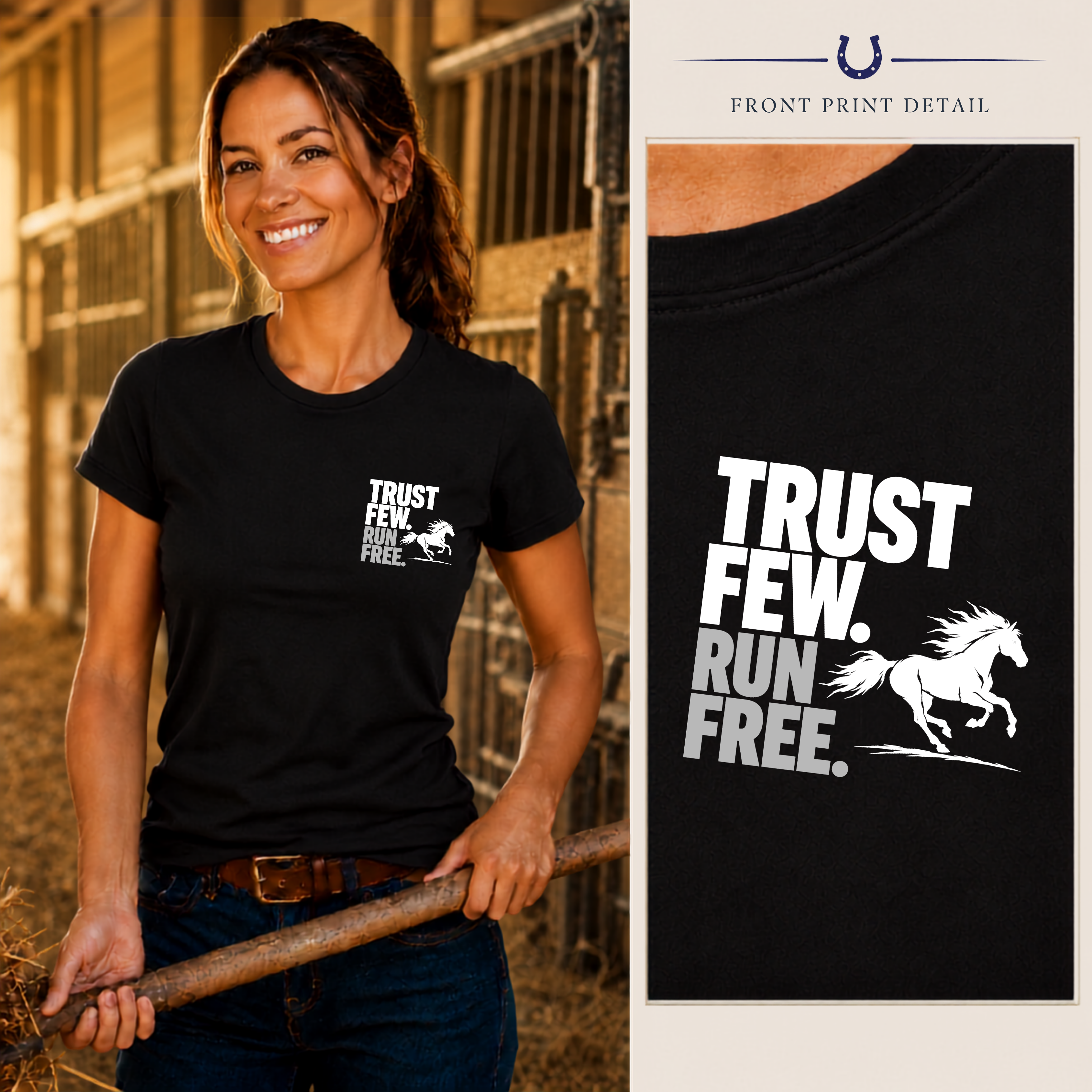 Trust Few. Run Free. - Modern