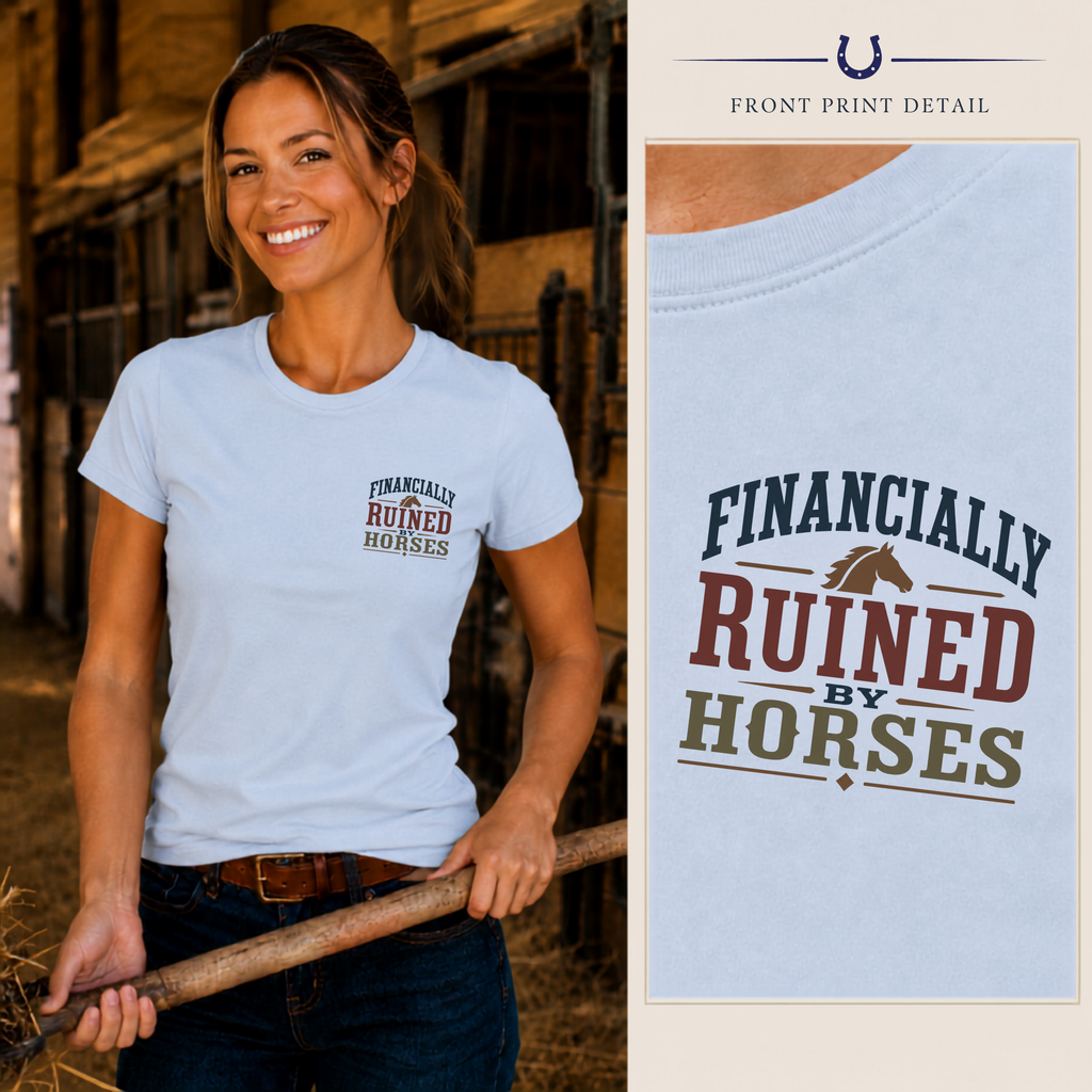 Ruined By Horses - Vintage
