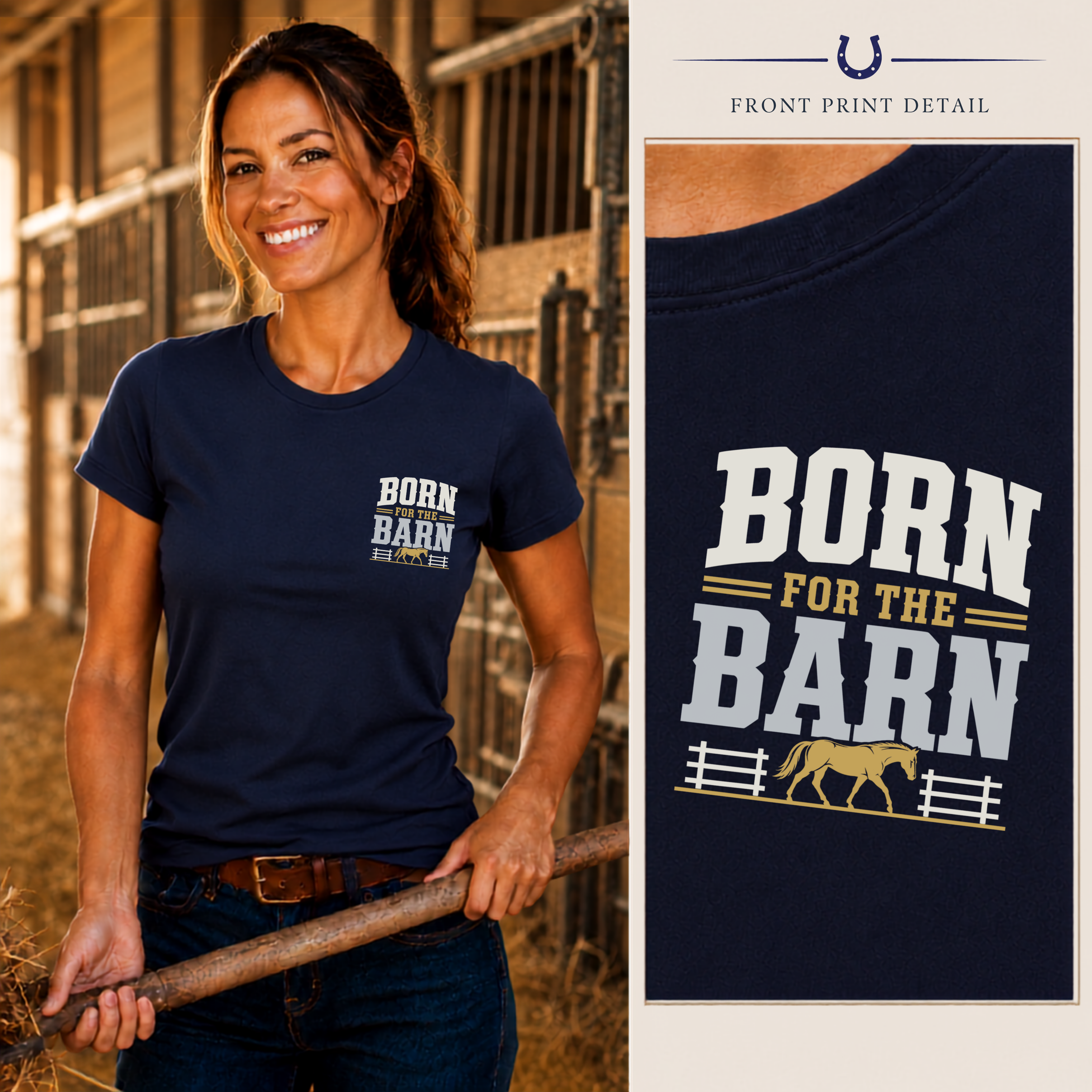 Barn Born - Vintage