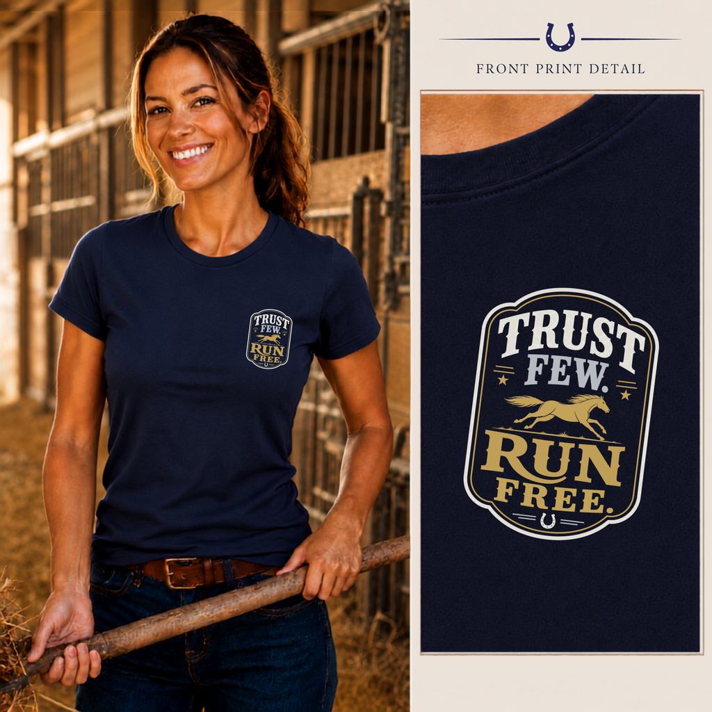 Trust Few. Run Free. - Vintage