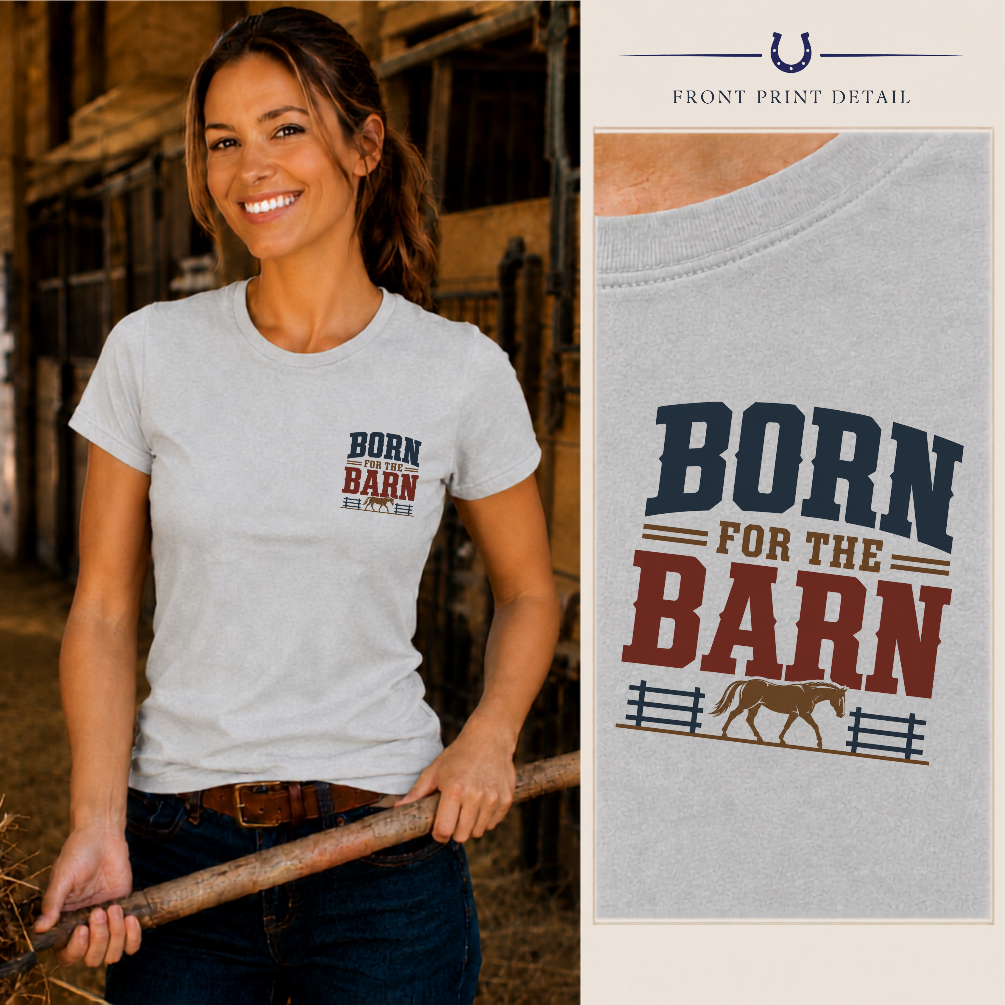 Barn Born - Vintage