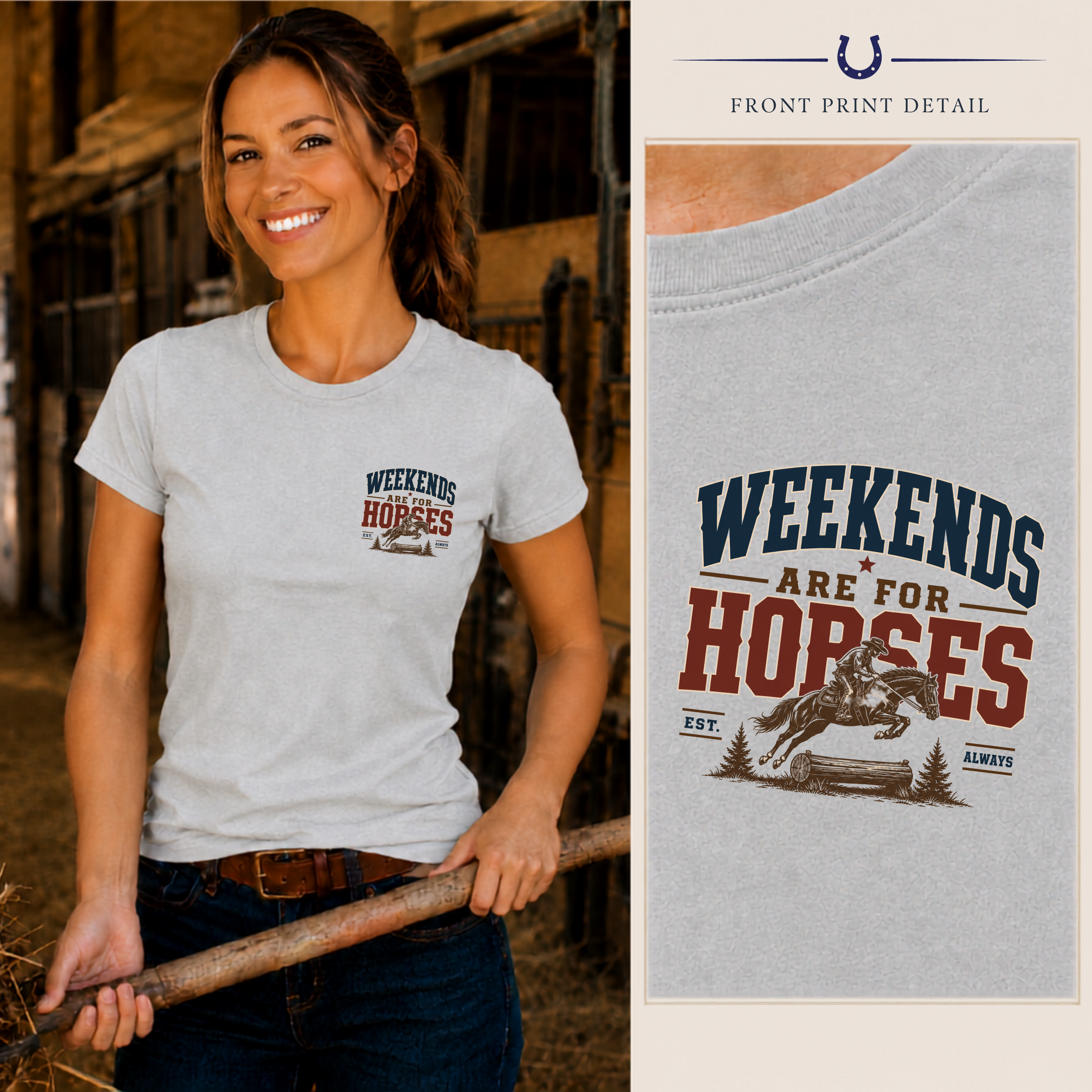 Horse Weekends - Vintage