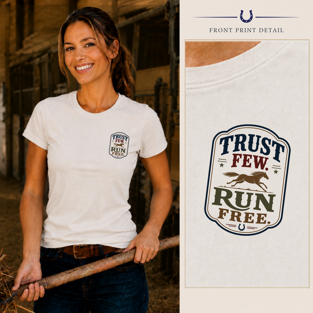 Trust Few. Run Free. - Vintage
