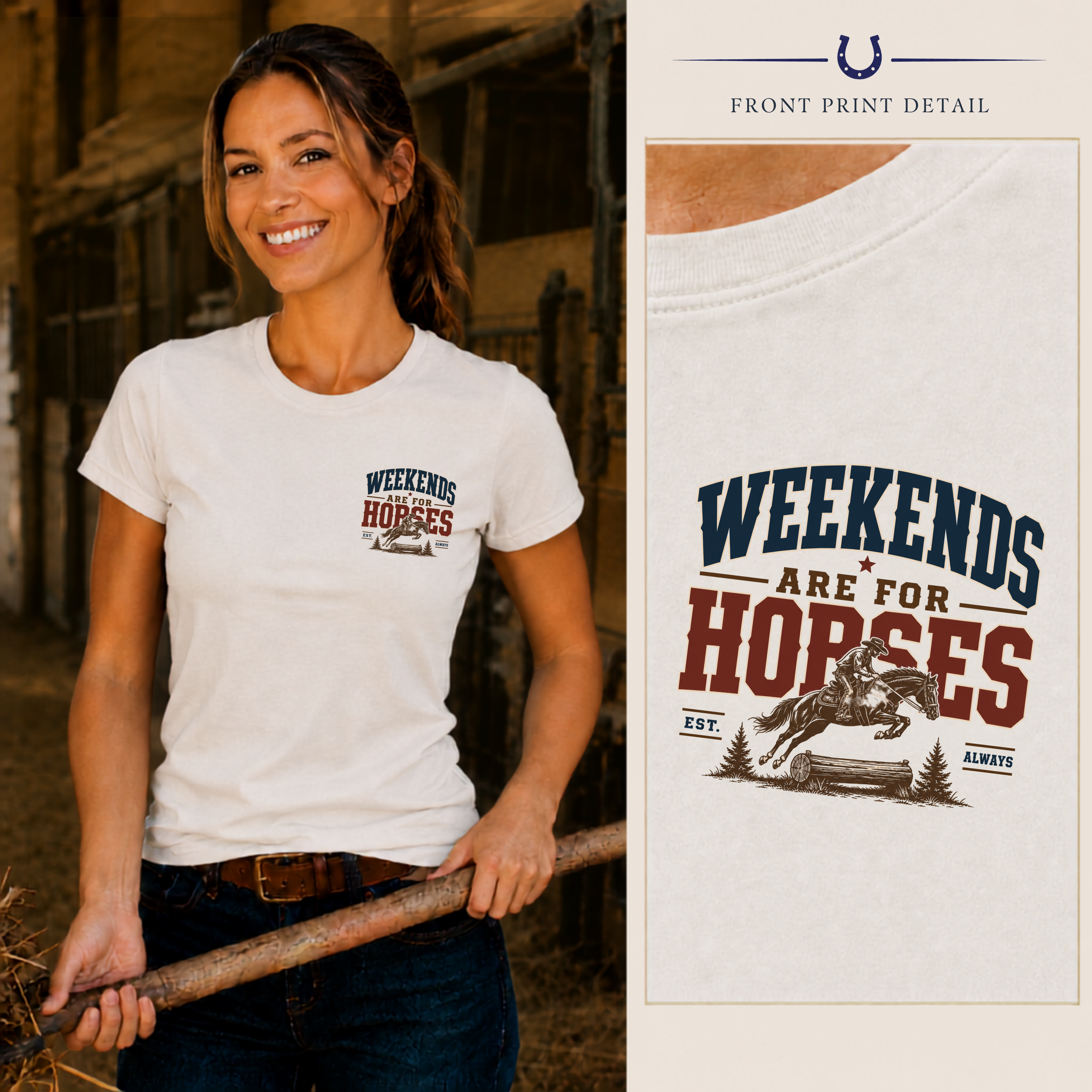 Horse Weekends - Vintage