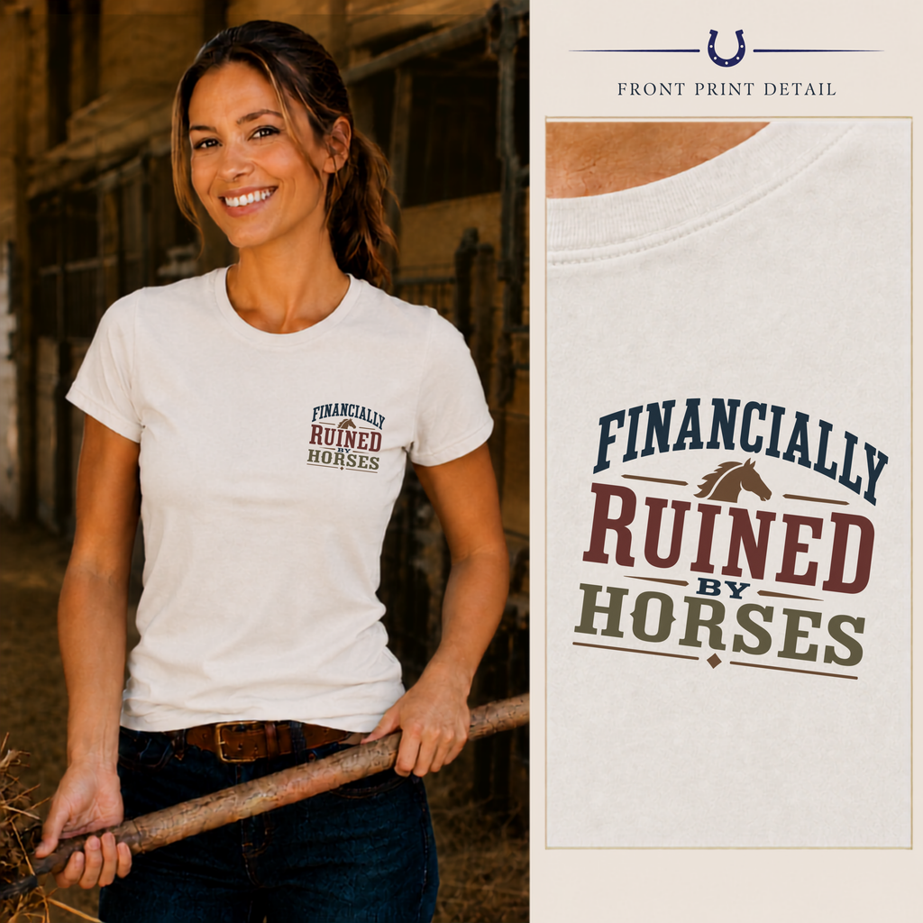 Ruined By Horses - Vintage