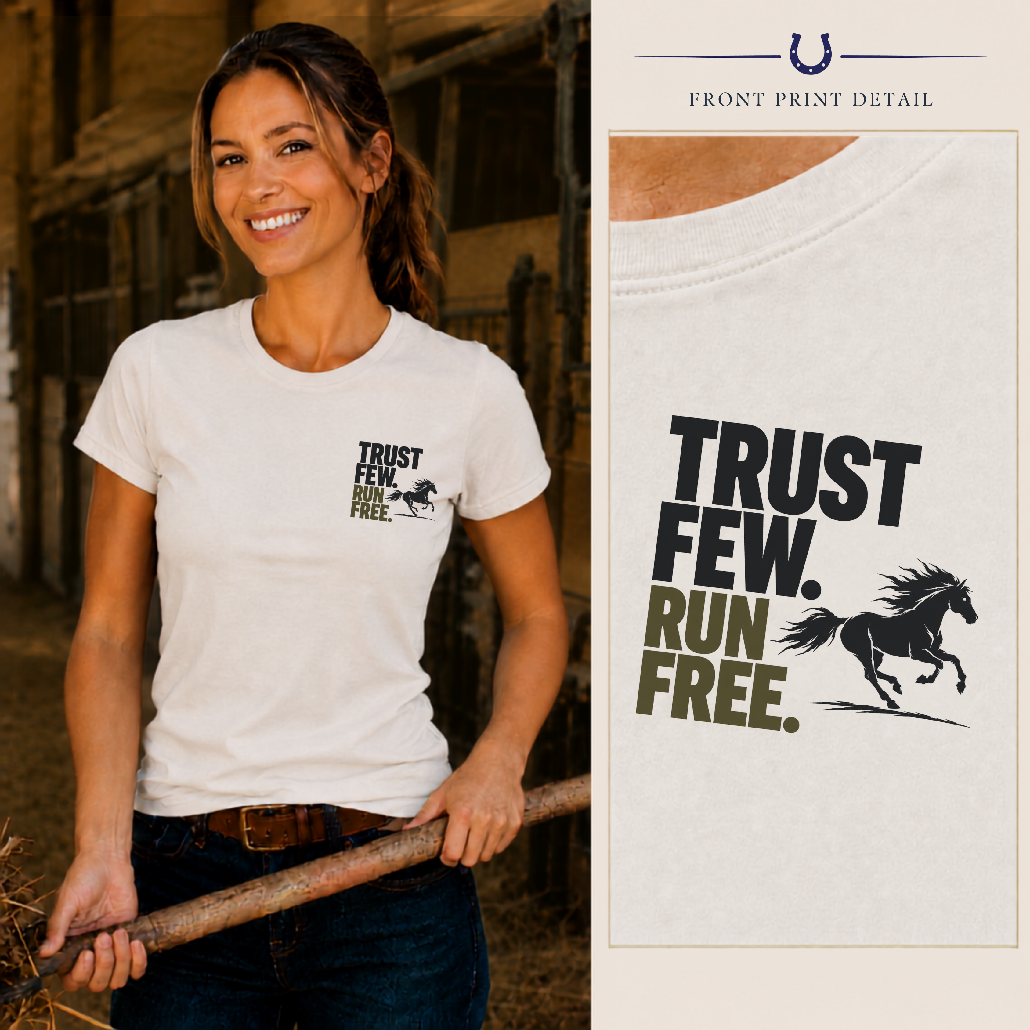 Trust Few. Run Free. - Modern
